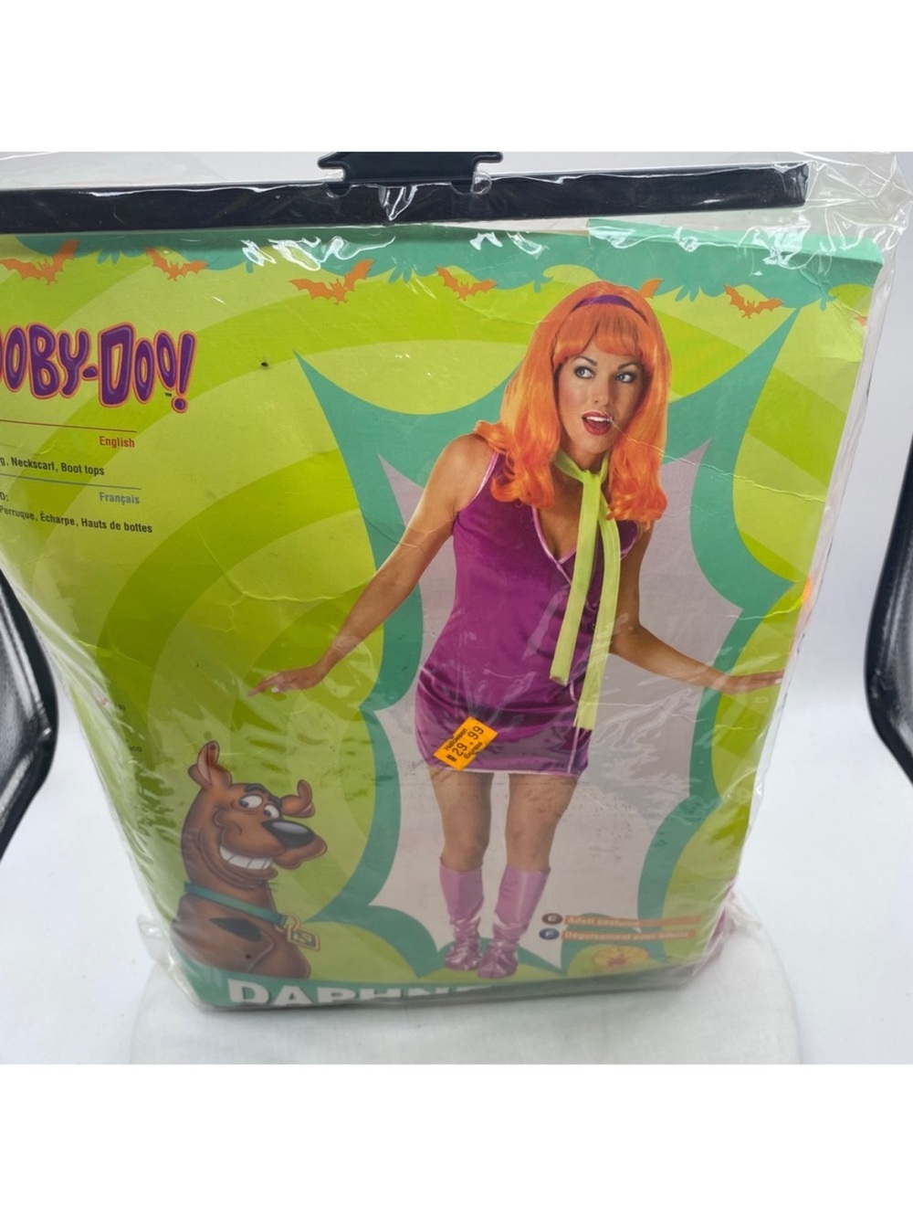 Rubies Adult Daphne Scooby-Doo Costume Standard Size 12 Purple Dress Wig 16501